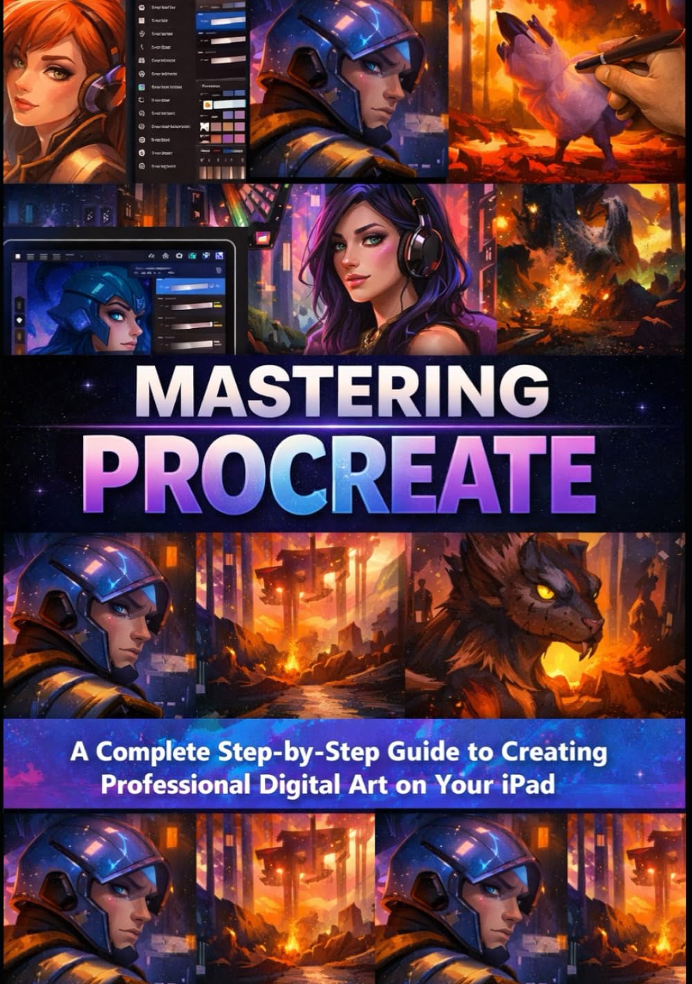 Mastering Procreate: A Complete Step-by-Step Guide to Creating Professional Digital Art on your iPad