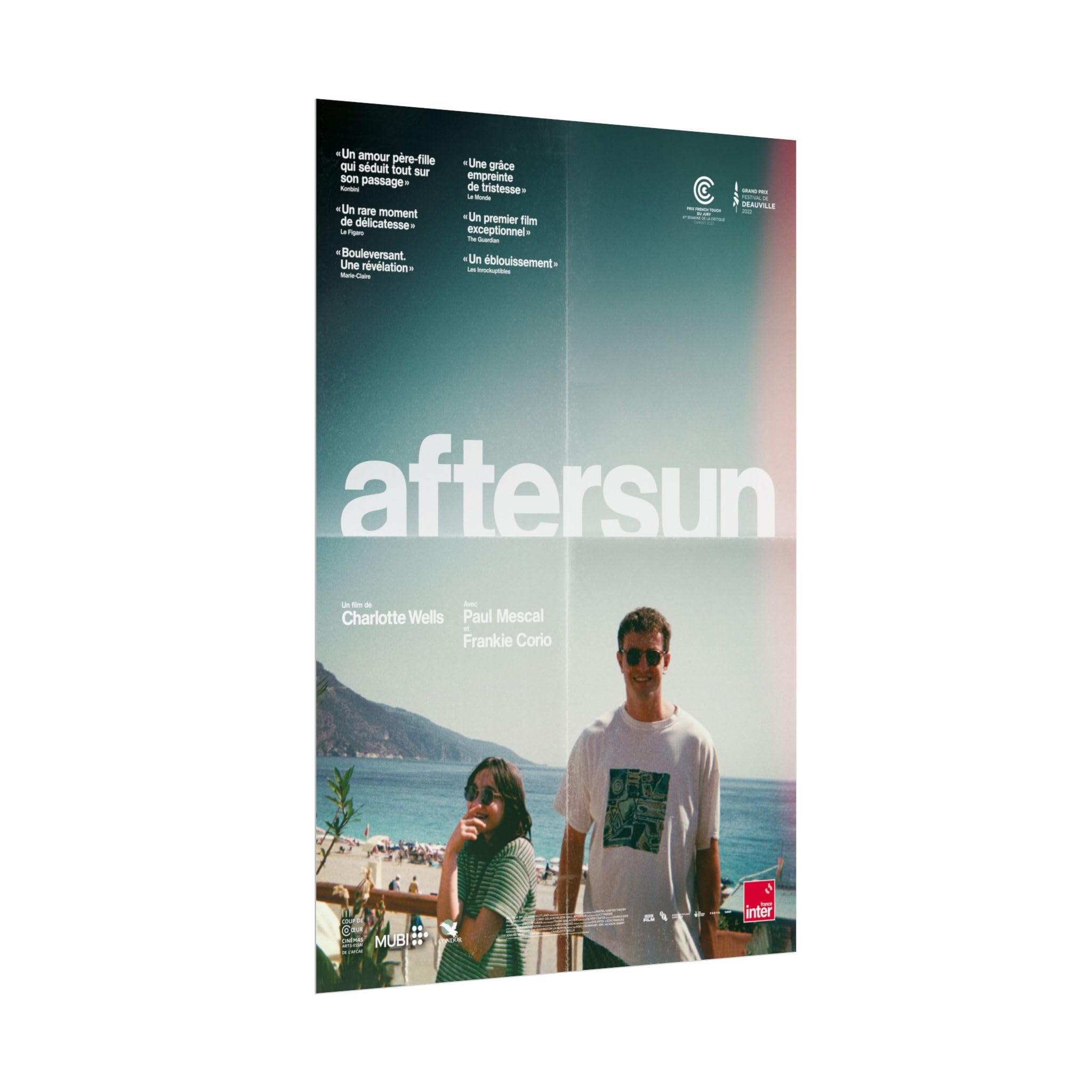 Aftersun - Póster enrollado de película, decoración de pared, decoración del hogar, sin marco S-37