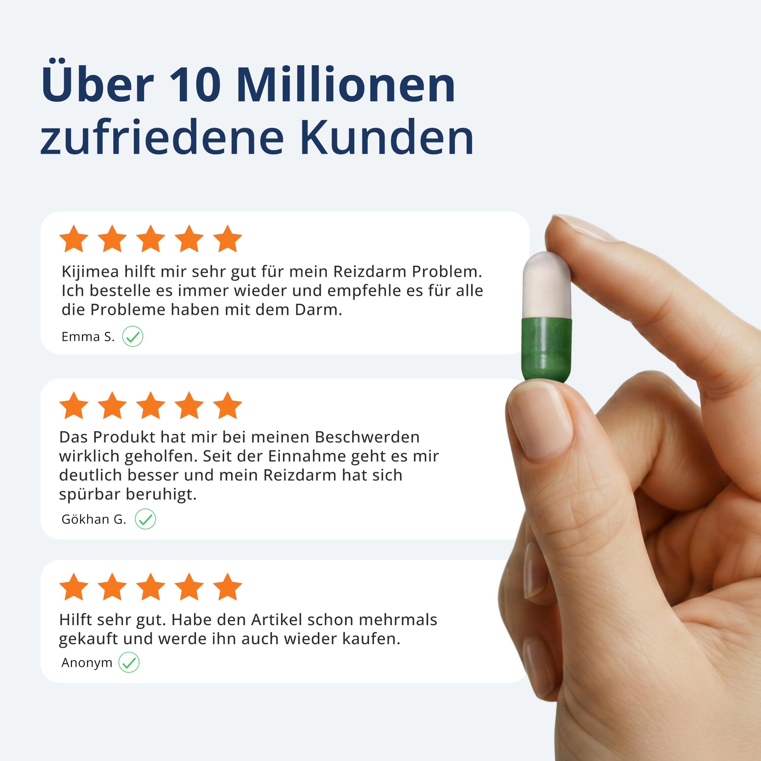Kijimea® Reizdarm PRO | Bei allen Reizdarmbeschwerden wie Durchfall, Bauchschmerzen, Blähungen & Verstopfung | Klinisch belegte Wirksamkeit | 28 Kapseln