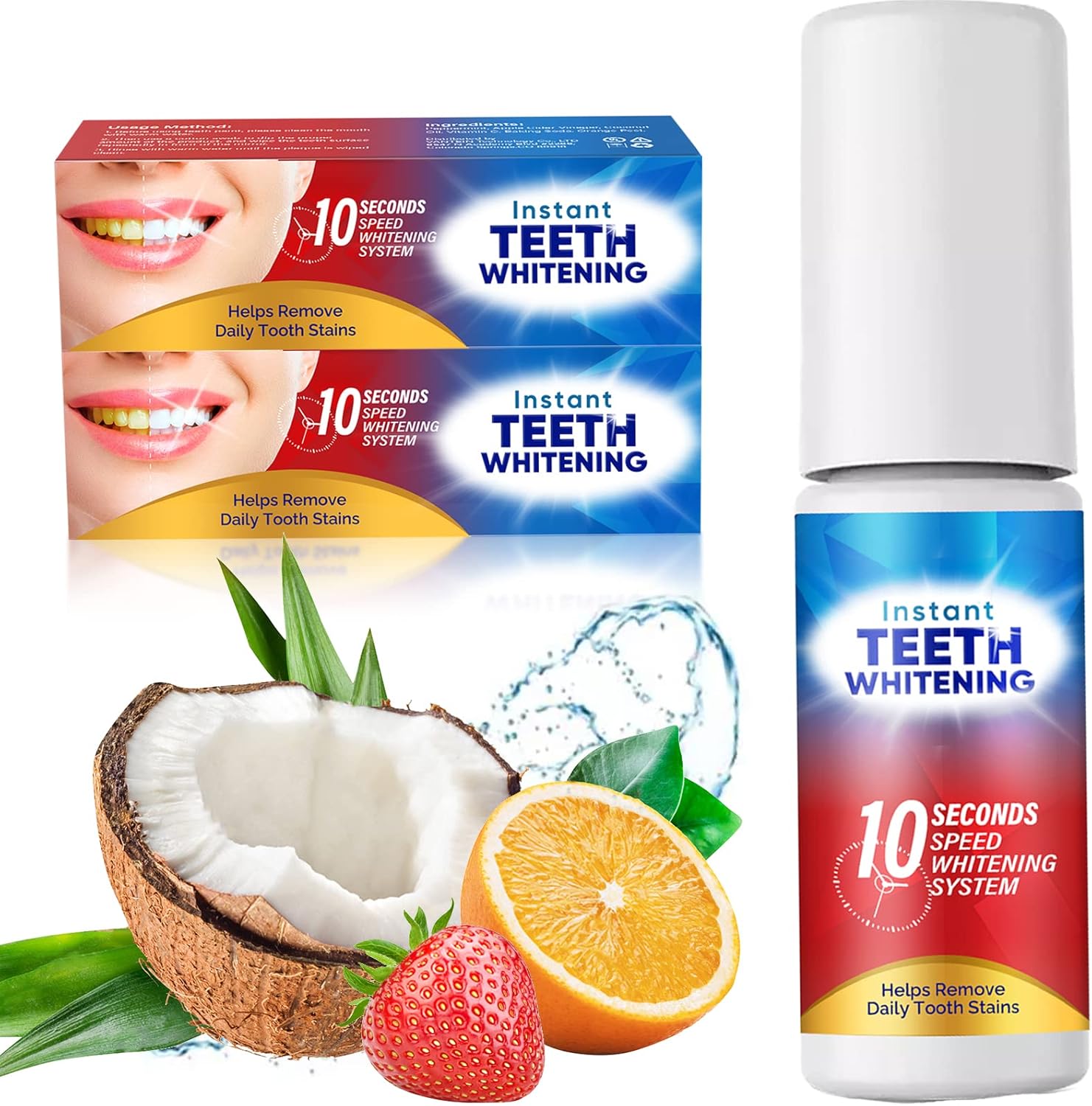 2PCSToothPaint ProfessionalTeethWhiteningPaint Tooth