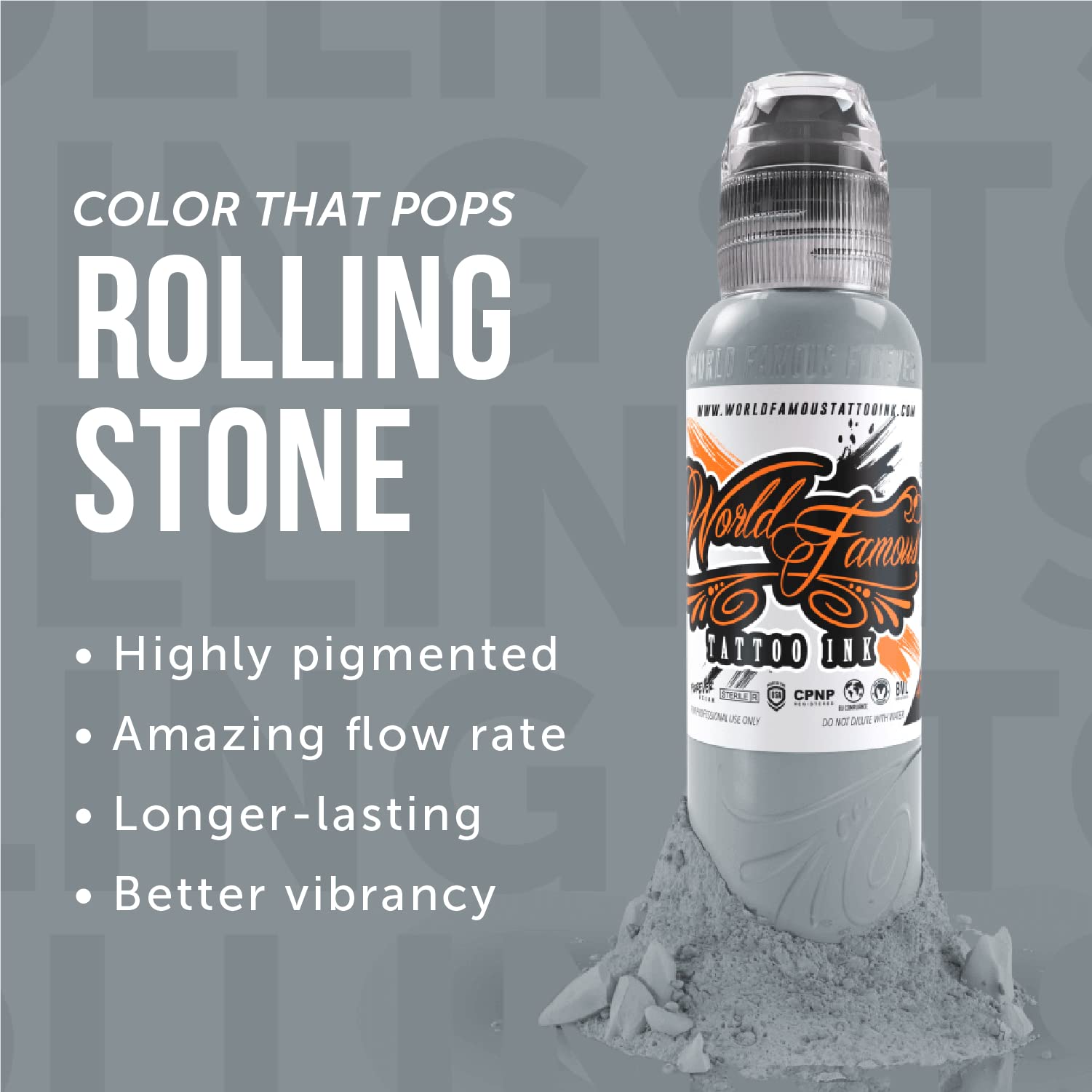 Amazon.com: World Famous Tattoo Ink - Rolling Stone Tattoo Ink