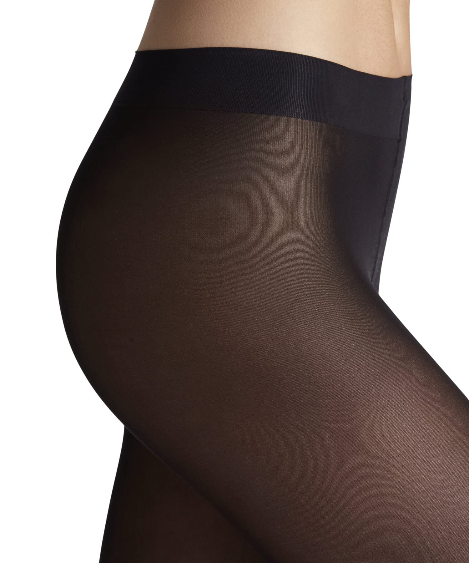 FALKE Kobiety Matt Deluxe 30 DEN przezroczyste jednokolorowe przezroczyste matowe cienkie nieuwierające szeroki wygodny pas wytrzymałe lekko wzmocniona stopa delikatny miękki materiał 1 Para