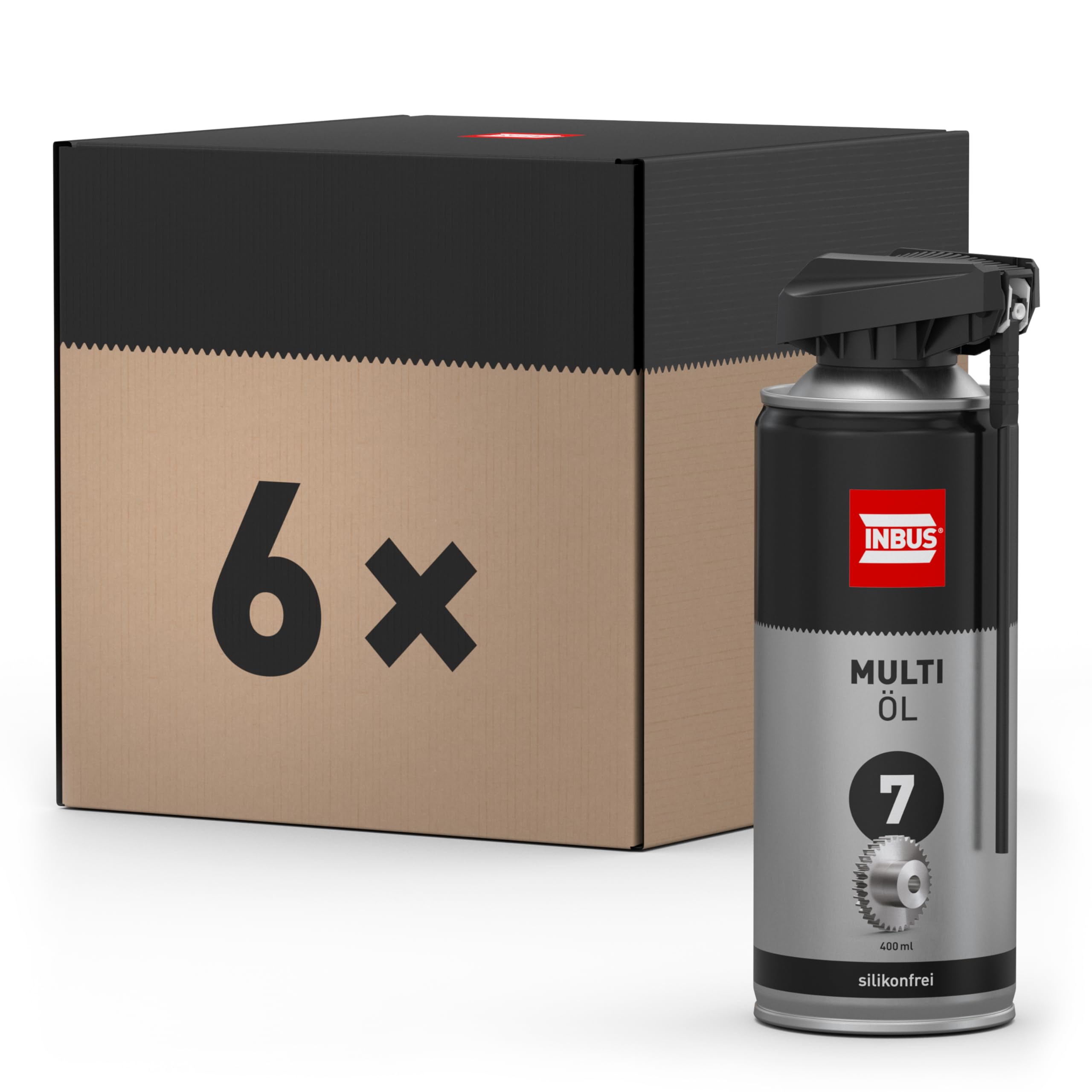 INBUS® Multiöl (silikonfrei), 6× 400ml (F-75787)