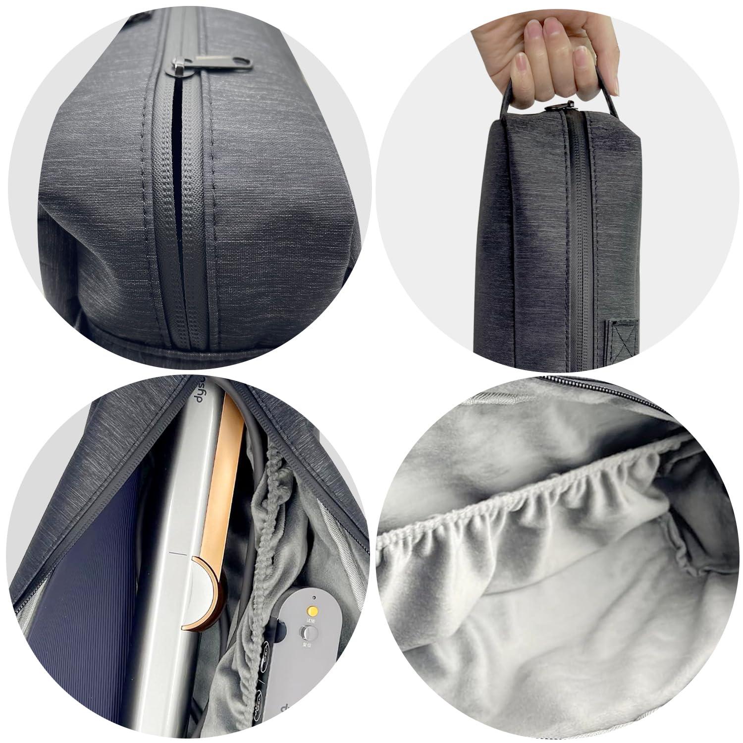 Custodia Borsa per Dyson Airstrait HT01/Dyson Supersonic Co-anda 2x, Case Custodia per Dyson Airstraight Piastra Capelli/Dyson Airwrap Arricciacapelli/Dyson Supersonic HS09 Asciugacapelli
