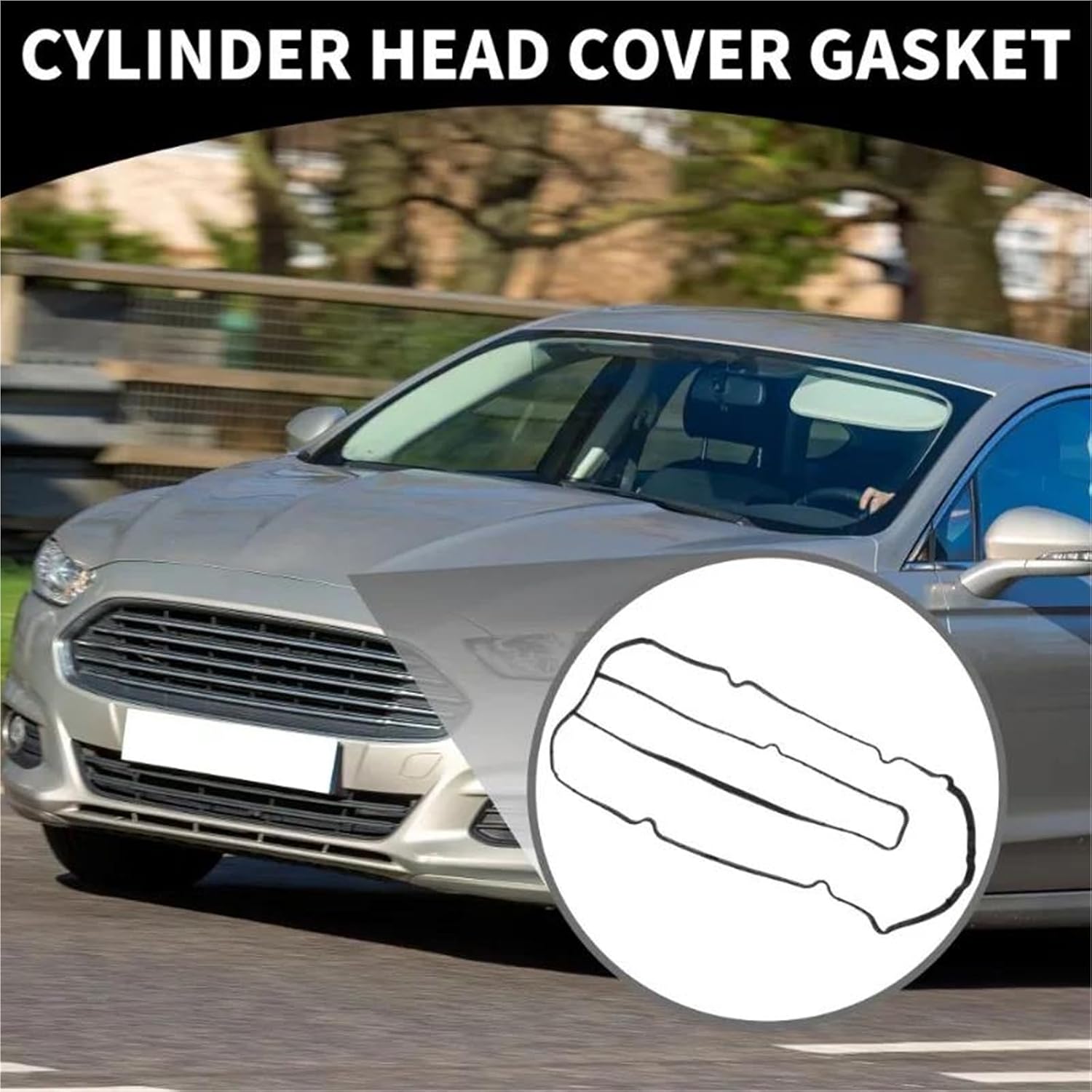 Engine Valve Camshaft Rocker Cover Valve Cover Gasket Car Cylinder Head Seal Fit For Focus 12 1.6 For EcoSport For Fiesta 13 .5 4M5G6K260CA
