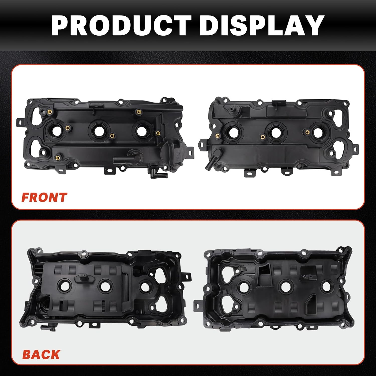 13264-9N00A Engine Valve Cover Compatible with Nissan Maxima 2009-2020, Murano 2015-2020, Altima 2015-2018, Pathfinder 2015-2016, Infiniti QX60 2015-2018 3.5L V6 Replace 13264-9N00B