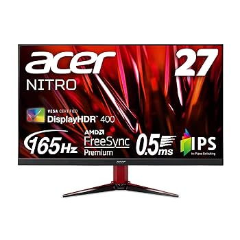 Acer Nitro 27インチ ゲーミングモニター Amazon.co.jp: 日本エイサー Acer Nitro ゲーミングモニター 27