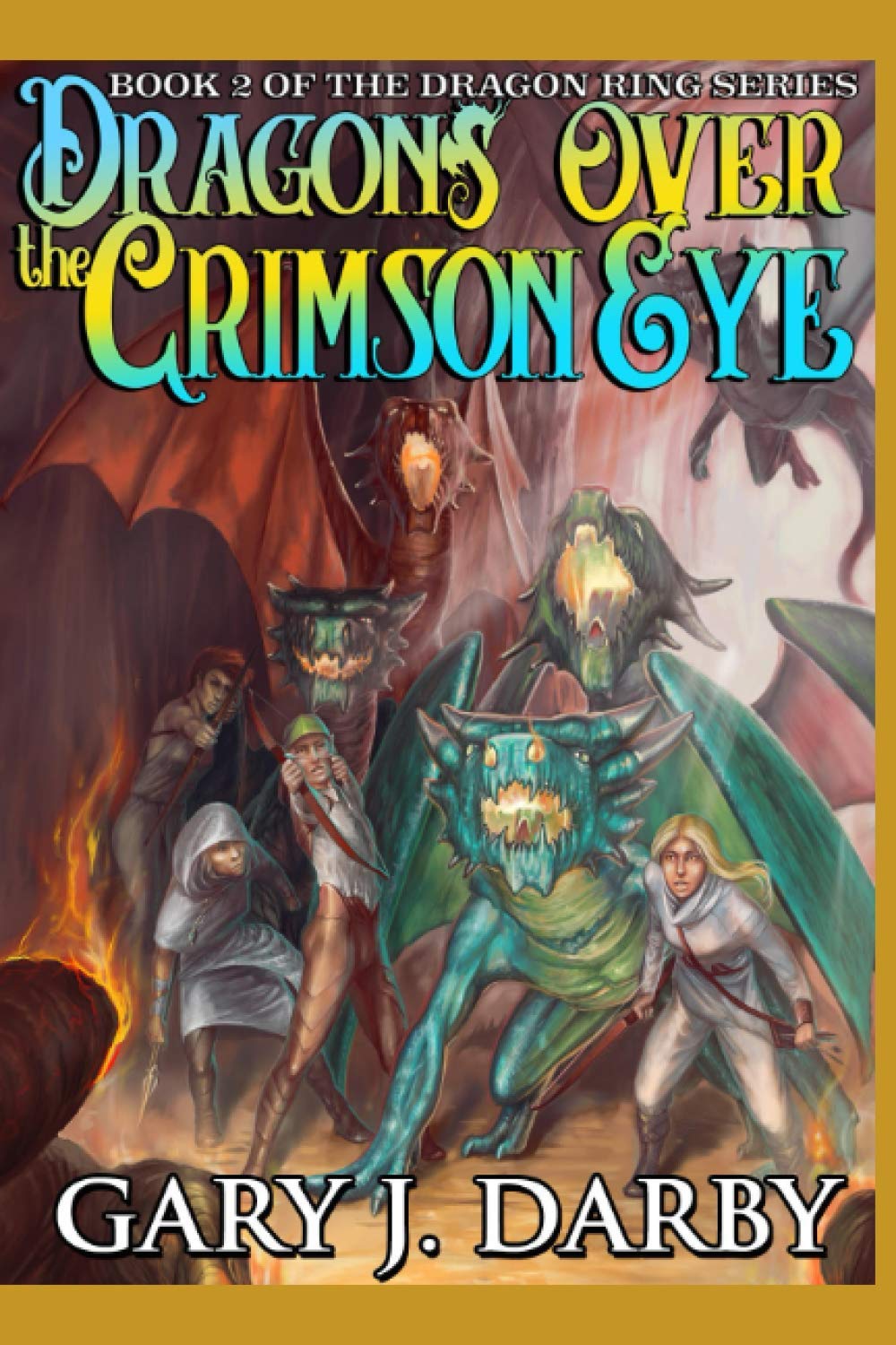 Cover of Dragons Over the Crimson Eye