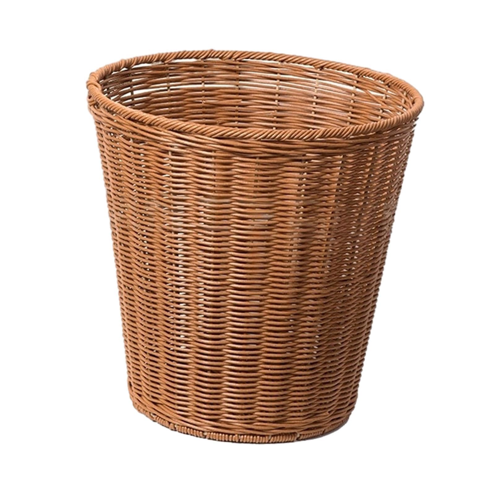 ATORSE™ Woven Wastebasket Multipurpose Wicker Trash Can for Nursery Kitchen Playroom|Home & Garden|Household Supplies & Cleaning|Laundry Supplies|Hampers 3