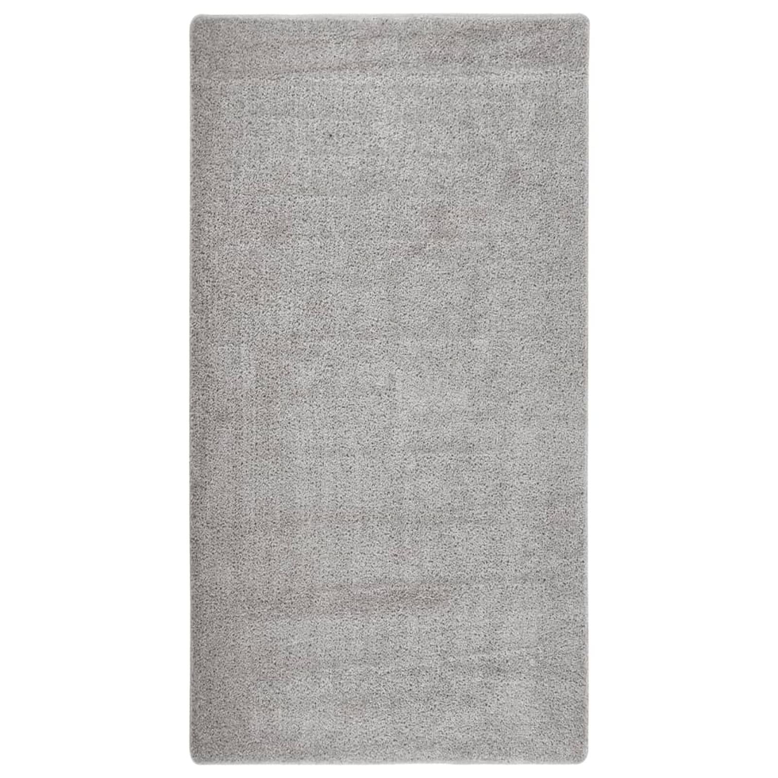 Homgoday Tapis Shaggy Gris Clair 80 x 150 cm Antidérapant, Meubles pour Intérieur Extérieur Maison Salon