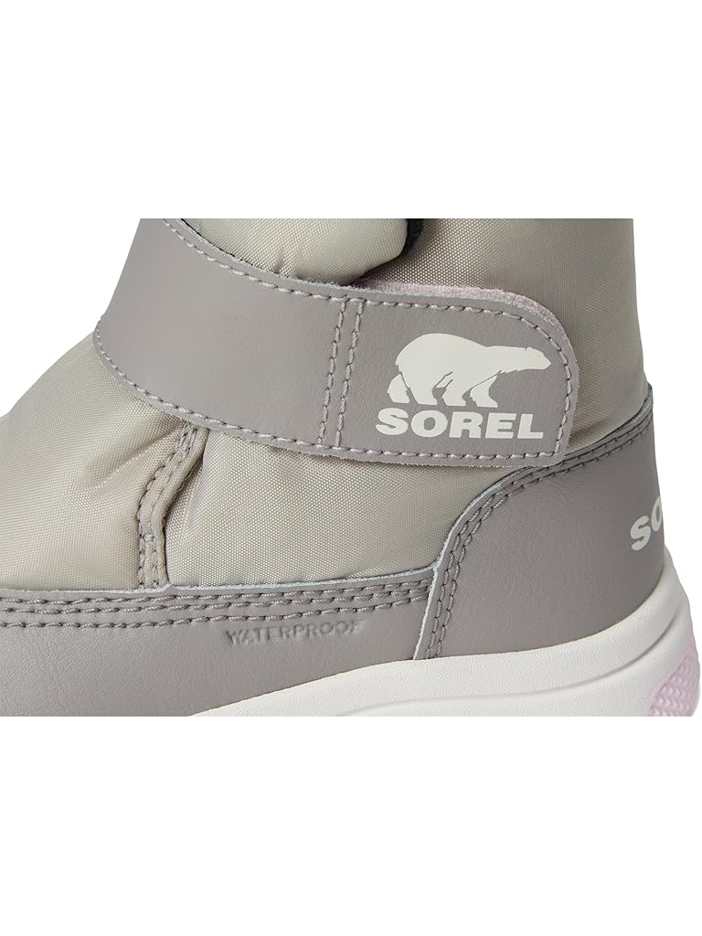 Gray SOREL Whitney III Strap Mid Waterproof (Toddler)