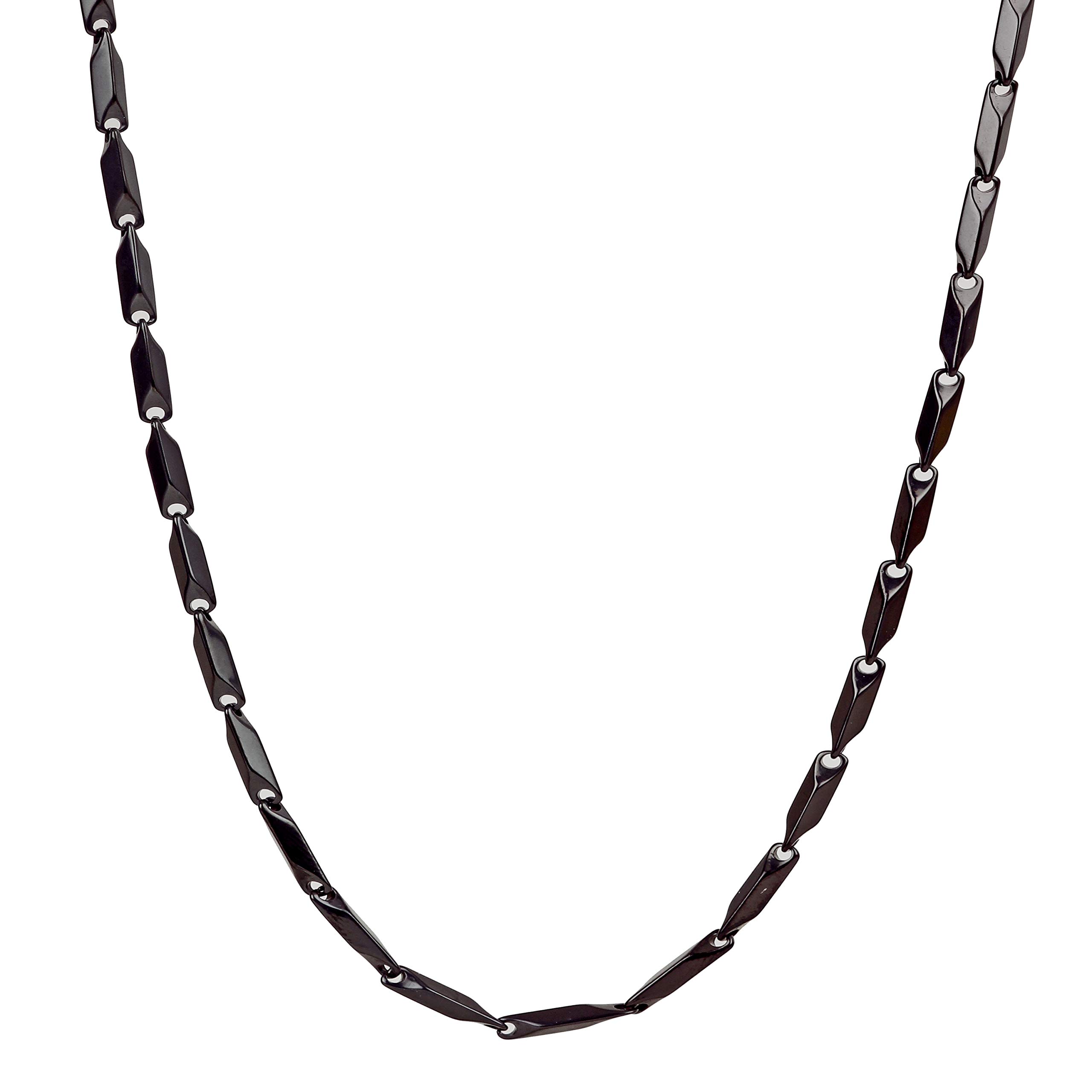 Fashion FrillMen's Double Coated Popular Stainless Steel Silver Chain For Men Boys Girls Stylish Necklaces Silver Chain Anniversary Love Gift For Husband Unisex Chains 22 Inches