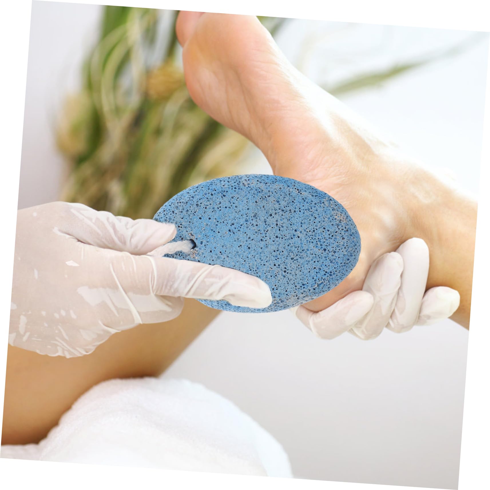 Beatifufu Pumice Stone Foot Scrubber 6 Pack Natural Pumice Stone for Feet and Hands Dead Skin Remover