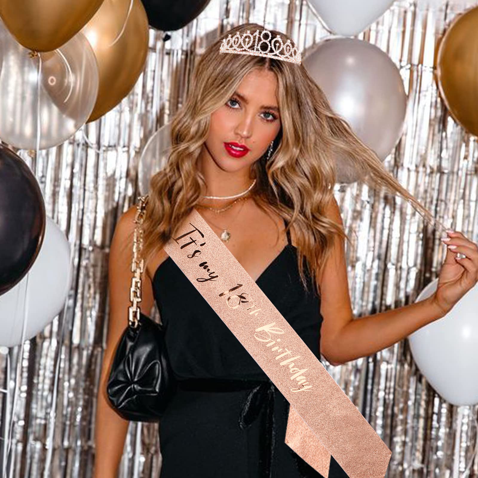 Echarpe Anniversaire Couronne Princesse Decoration Anniversaire Fille Decorat