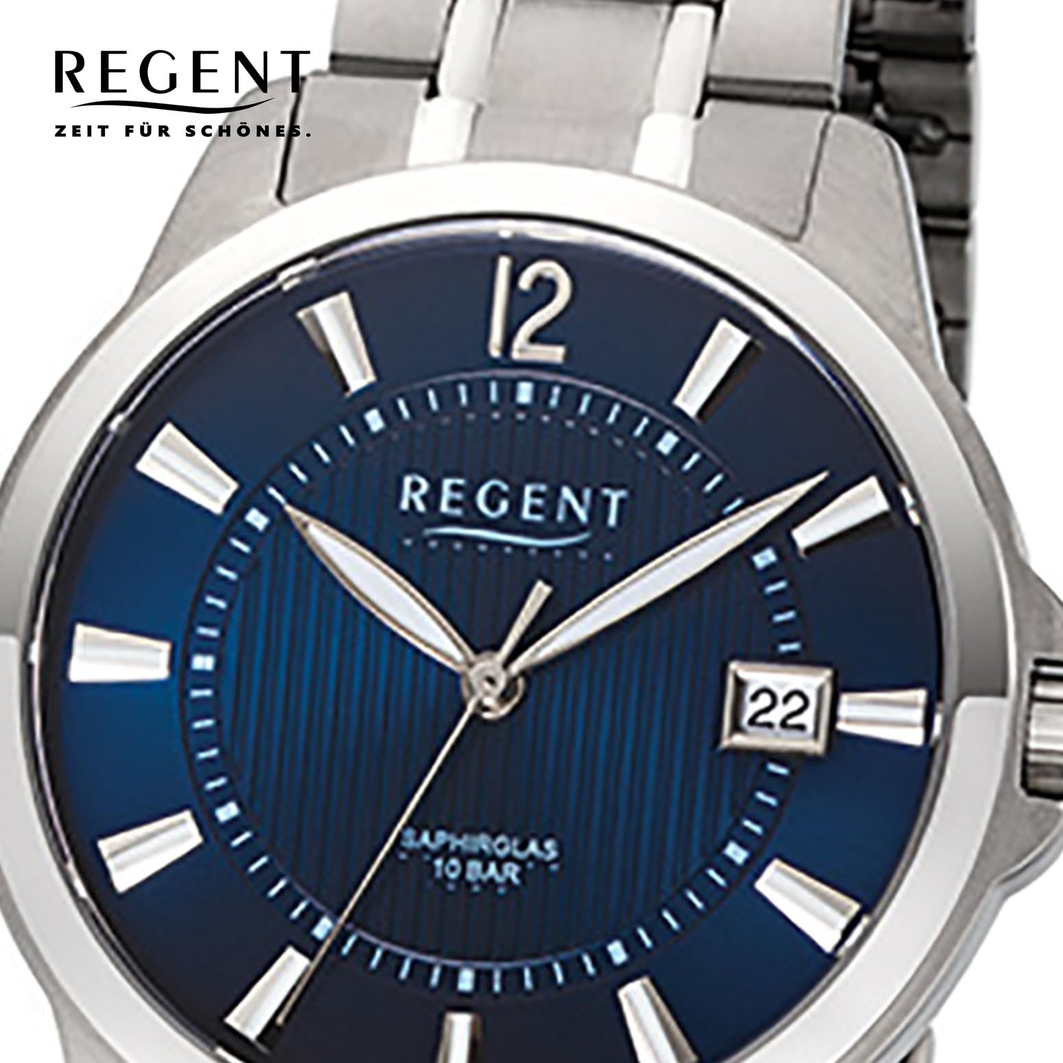 Regent Męski zegarek na rękę 1768.90.94 Titan F1111