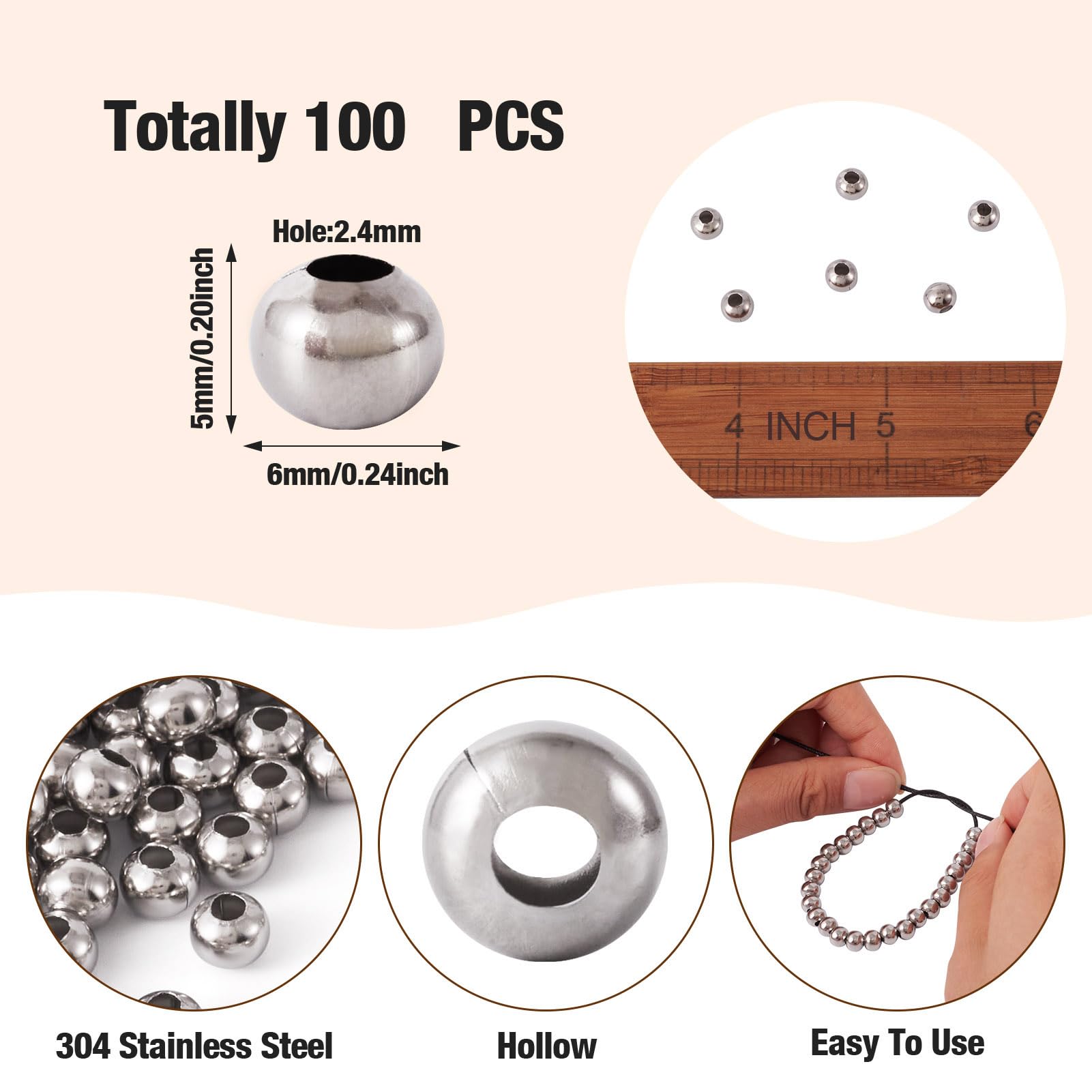 PandaHall - 1300 perline briolette in cristallo sfaccettato da 4 mm, perline sfuse distanziatrici sfuse in vetro opaco, distanziatori per bracciali, collane, orecchini e realizzazione di gioielli