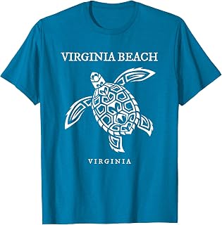 Virginia Beach VA Sea Turtle Mens Womens Vacation Souvenir T-Shirt