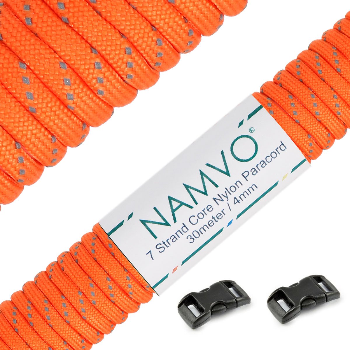 1000FT 550 Paracord Parachute Cord Rope Lanyard Mil Spec Type III 7 Strand Core | SHEIN A