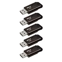 PNY Attaché 4 16GB Pack 5 Chiavetta USB USB 2.0 Nero