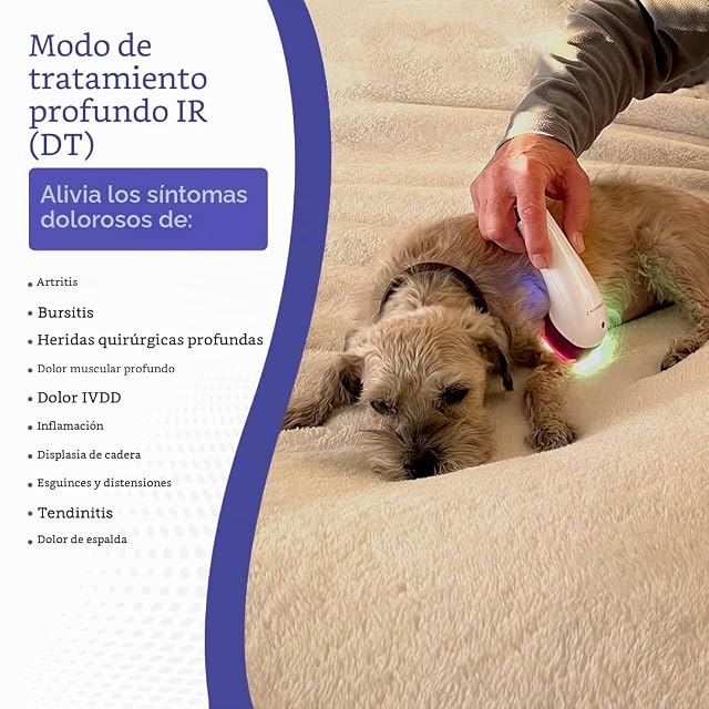 Foto 3 de 7 de LumaSoothe 2-Light Therapy para Perros y Mascotas, Terapia de luz LED para aliviar el Dolor Muscular