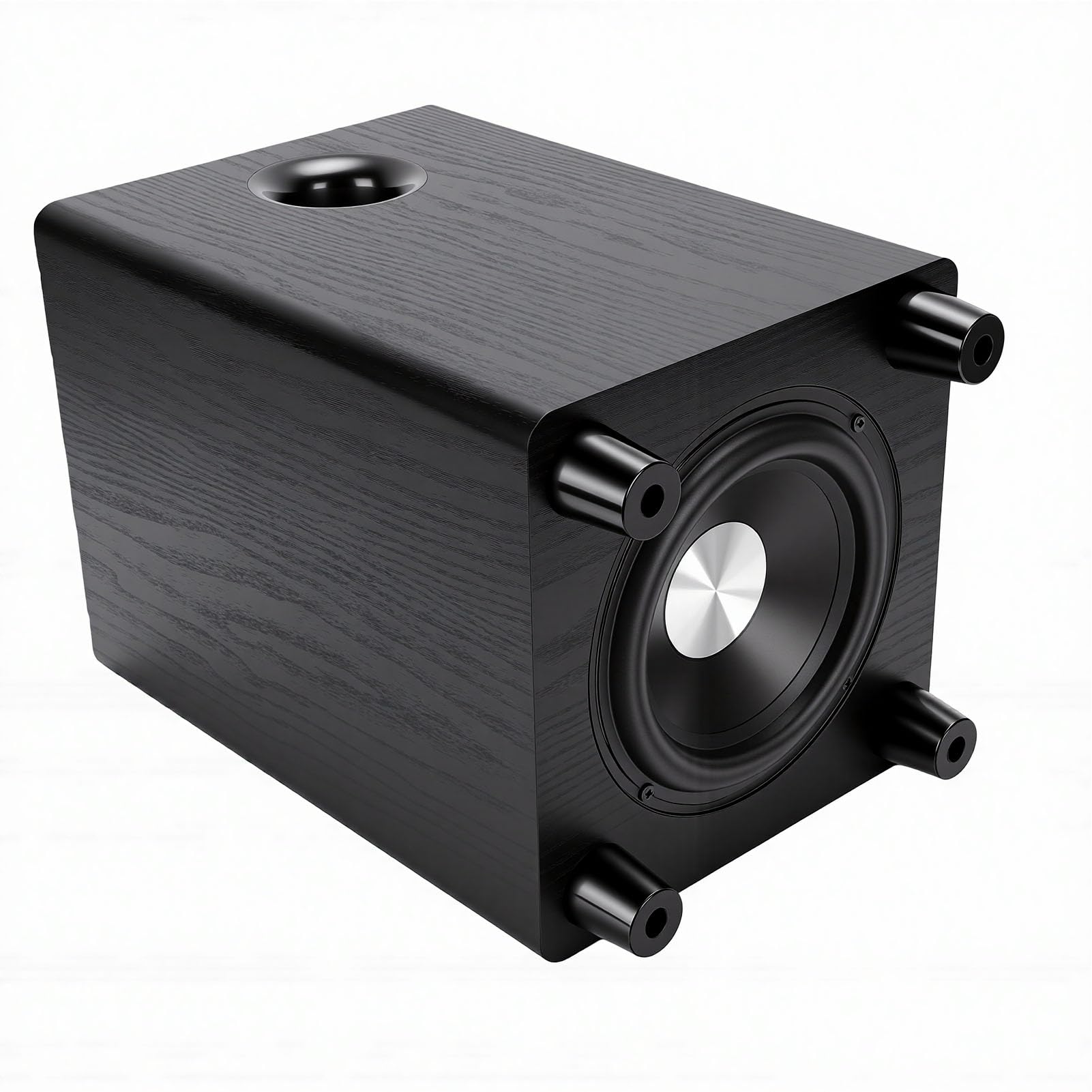 Aramox Altoparlante Subwoofer Passivo da 100 W con Cabinet in MDF e Tecnologia Ground Gain Subwoofer per Bassi Profondi da 6,5 ​​pollici 4 Ohm per Uso in Salotto per Feste Home Theater
