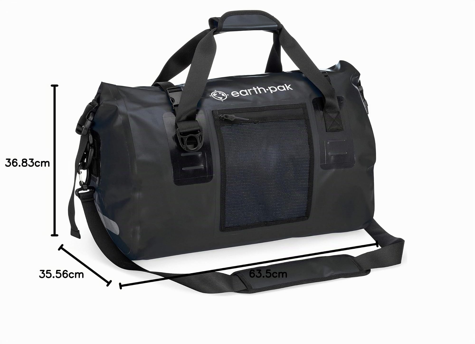 Earth Pak Sac de Sport imperméable - Parfait pour Tout Type de Voyage, léger, 50 L et 70 L, durables matériau Robuste pour Garder Votre équipement en sécurité et en sécurité