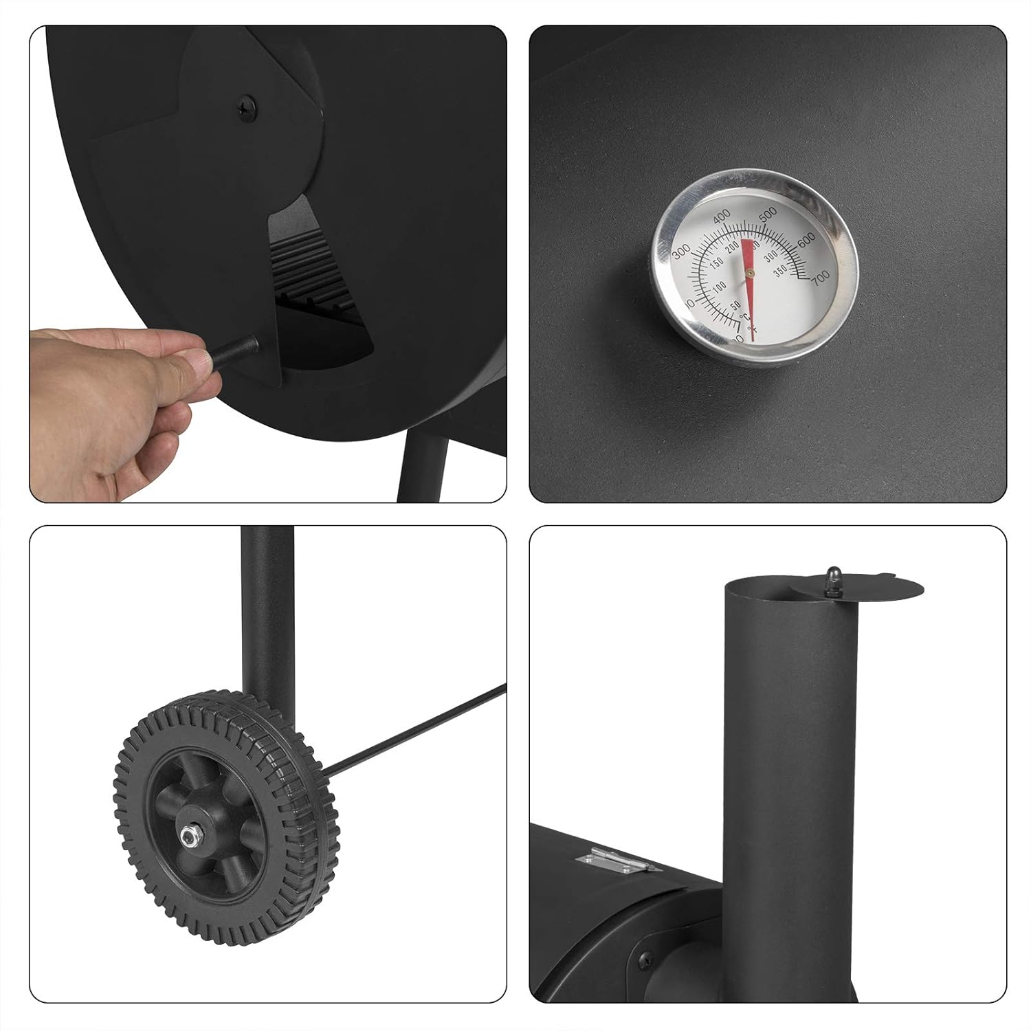 WOLTU CPZ8136sz Griglia a Carbone Barbecue BBQ Carbonella Grill Carrello con Ruote Portatile da Campeggio Picnic WOLTU CPZ8136sz Griglia a Carbone Barbecue BBQ Carbonella Grill Carrello con Ruote Portatile da Campeggio Picnic