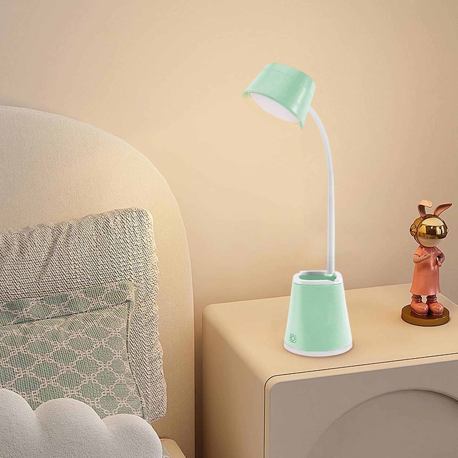 Adjustable Table Light - Led Desk Lamp, Bendable Arm for Bedroom, Office, and Dorm, Ideal Illumination for, Sewing, Puzzles, Crafts, Studying, Drawing, Gaming, and Creative Activities