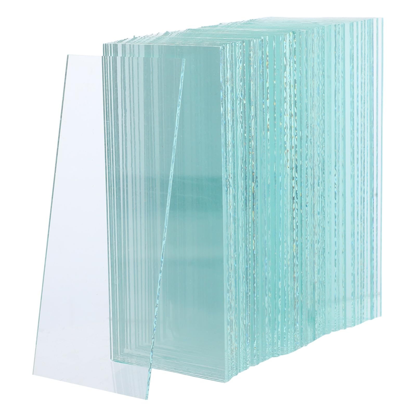 BESTYASH Lente de Protección para Soldadura Transparente 100 Piezas Vidrio | Repuesto para Corte y Soldadura, Accesorio de Casco, Formato Ligero, Uso Profesional