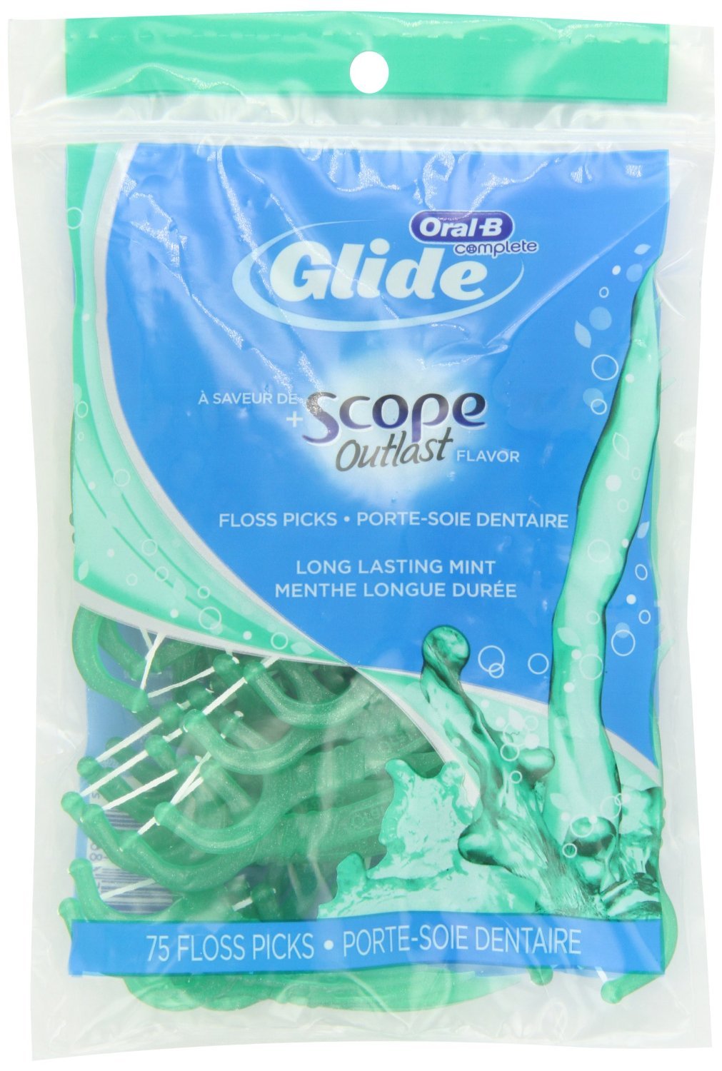 Oral-B ADV Floss Pick W Scope 75