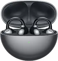 Fone de Ouvido Sem Fio, HUAWEI FreeClip, C-bridge Design, Tecnologia Open-Ear, Reconhecimento Automático de Posição Esquerdo-Direito, Preto