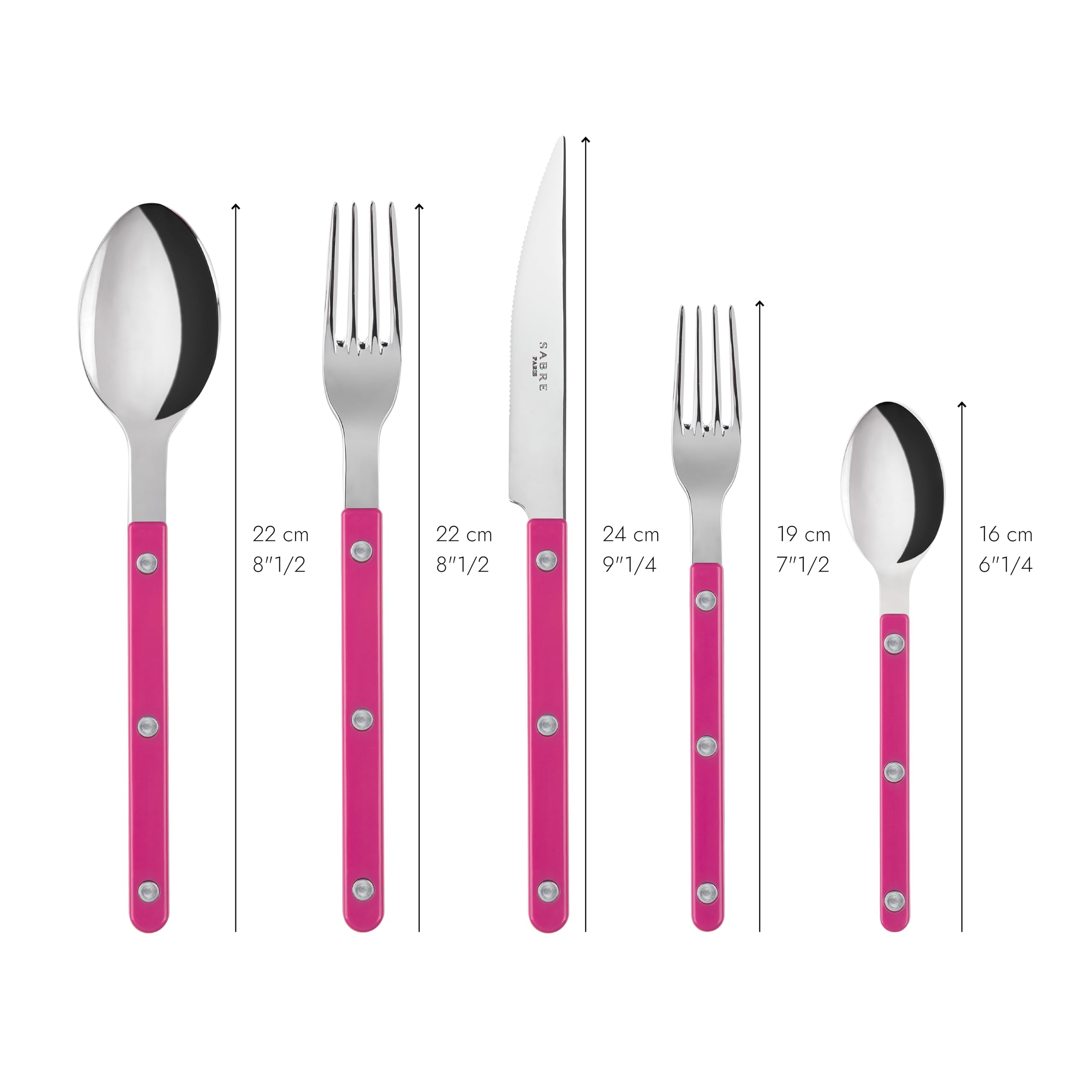 Amazon.com: SABRE PARIS - 20-Piece Flatware Set for 4 - Bistrot