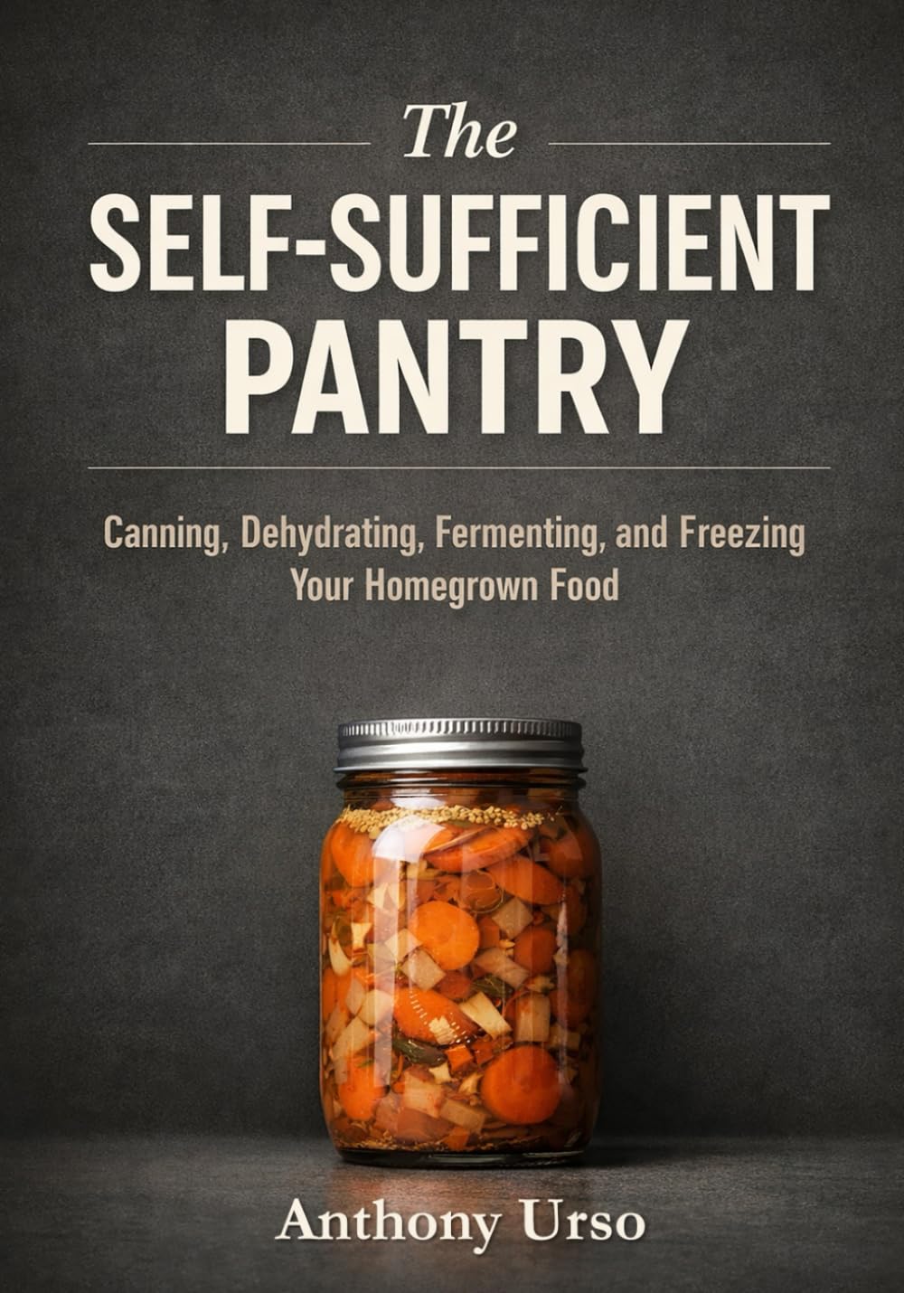 The Self-Sufficient Pantry: Canning, Dehydrating, Fermenting, and Freezing Your Homegrown Food