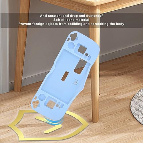 Miniatura 3 de Funda protectora para cubierta de vapor, funda de silicona compatible con cubierta de vapor con patrón antideslizante disipación de calor y cordón,