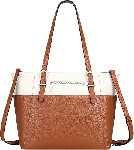 Miniatura 2 de Over Earth Bolsos de cuero para mujer, bolso bandolera de cuero genuino con múltiples bolsillos