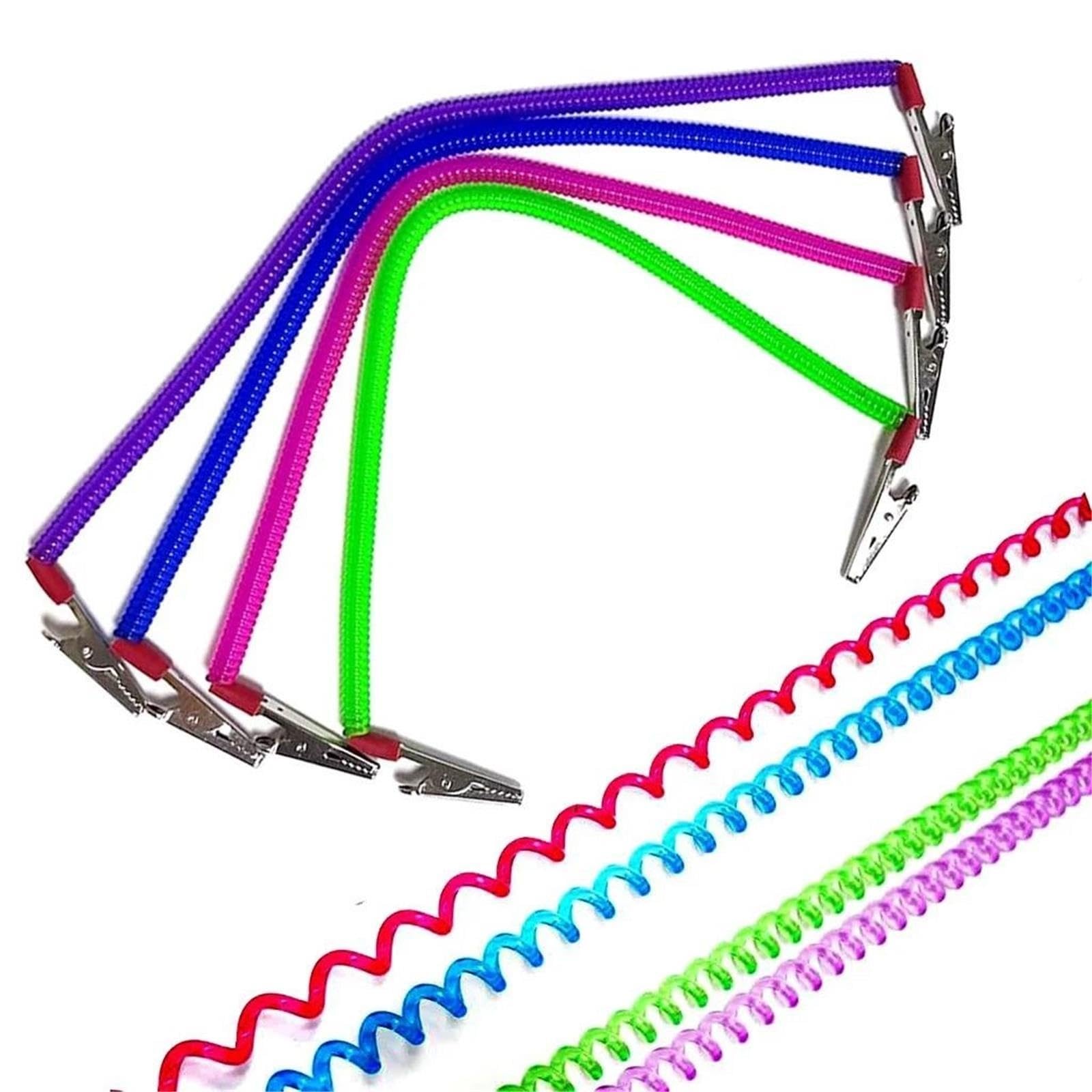 Cadena Con Clip Para Servilleta Clip de servilleta plástico 4 colores