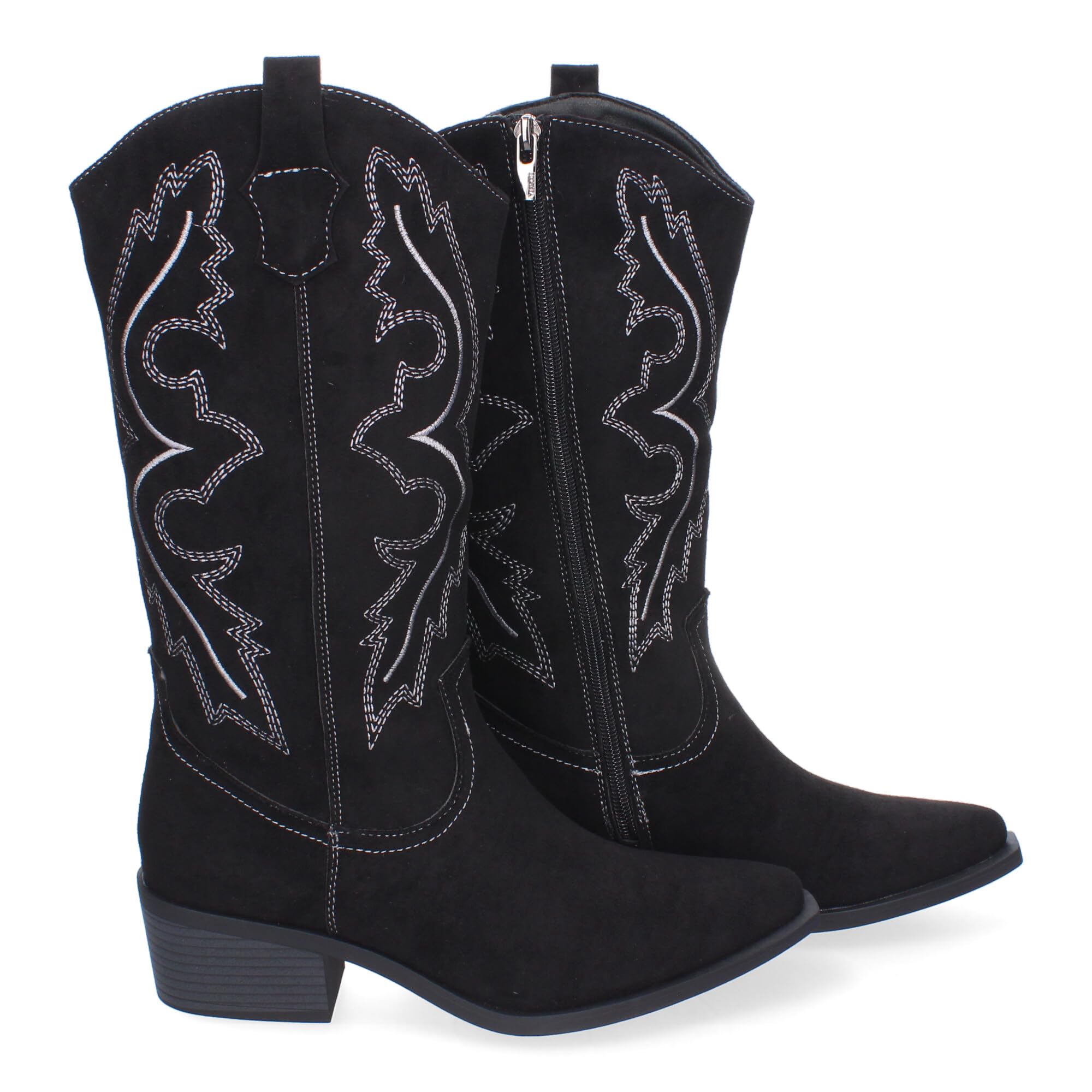 Bota de Mujer Estilo Campero con Detalles Elegantes y Comodidad para el Dia a Dia, Diseno Clasico Que Aporta un Toque Chic.