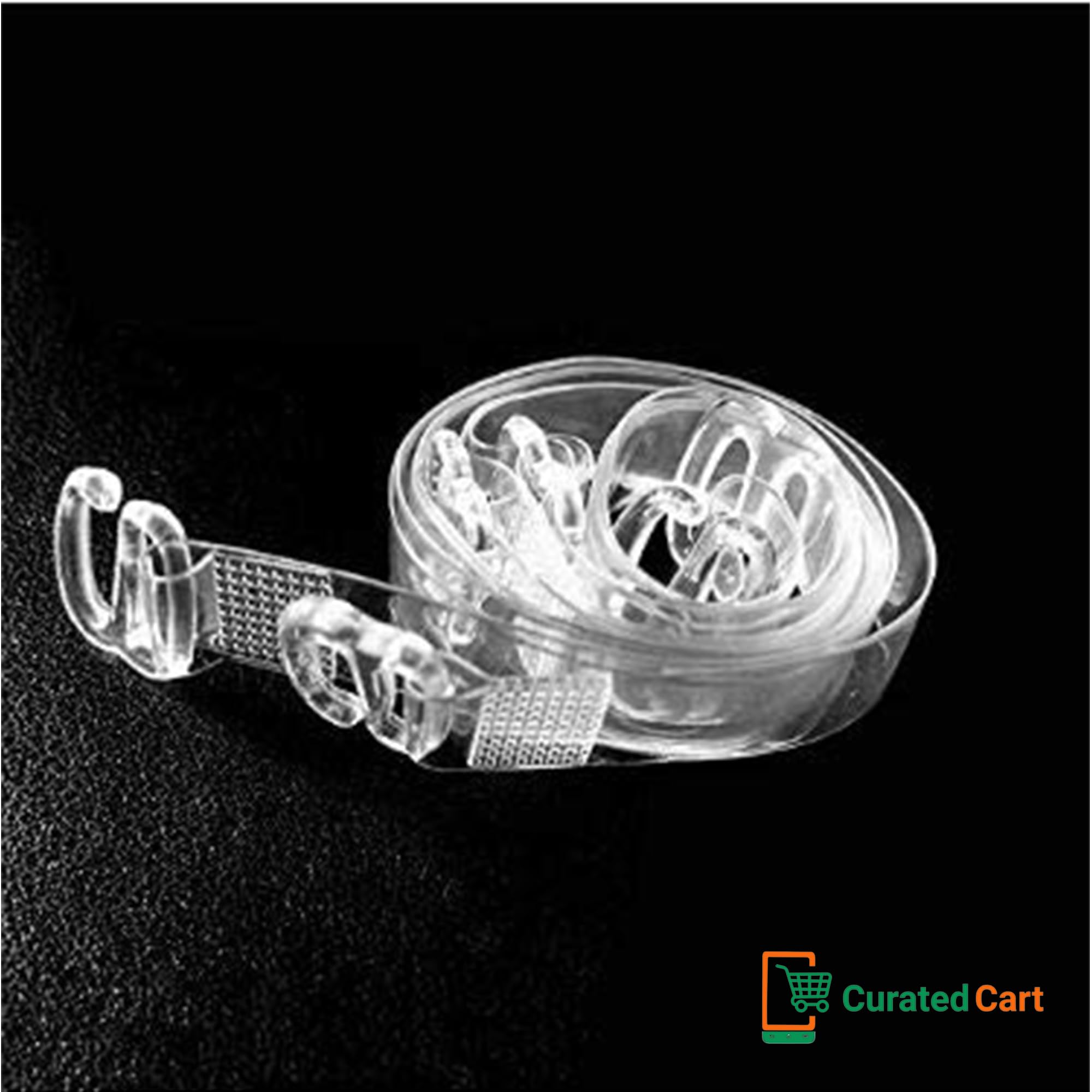 CURATED CART Thick 15 Mm Transparent Wired Bra Strap for Women Silicone Invisible Bra Strap Non-Slip Adjustable Bra Soft Shoulder Strap, 36 - Image 7 thumbnail