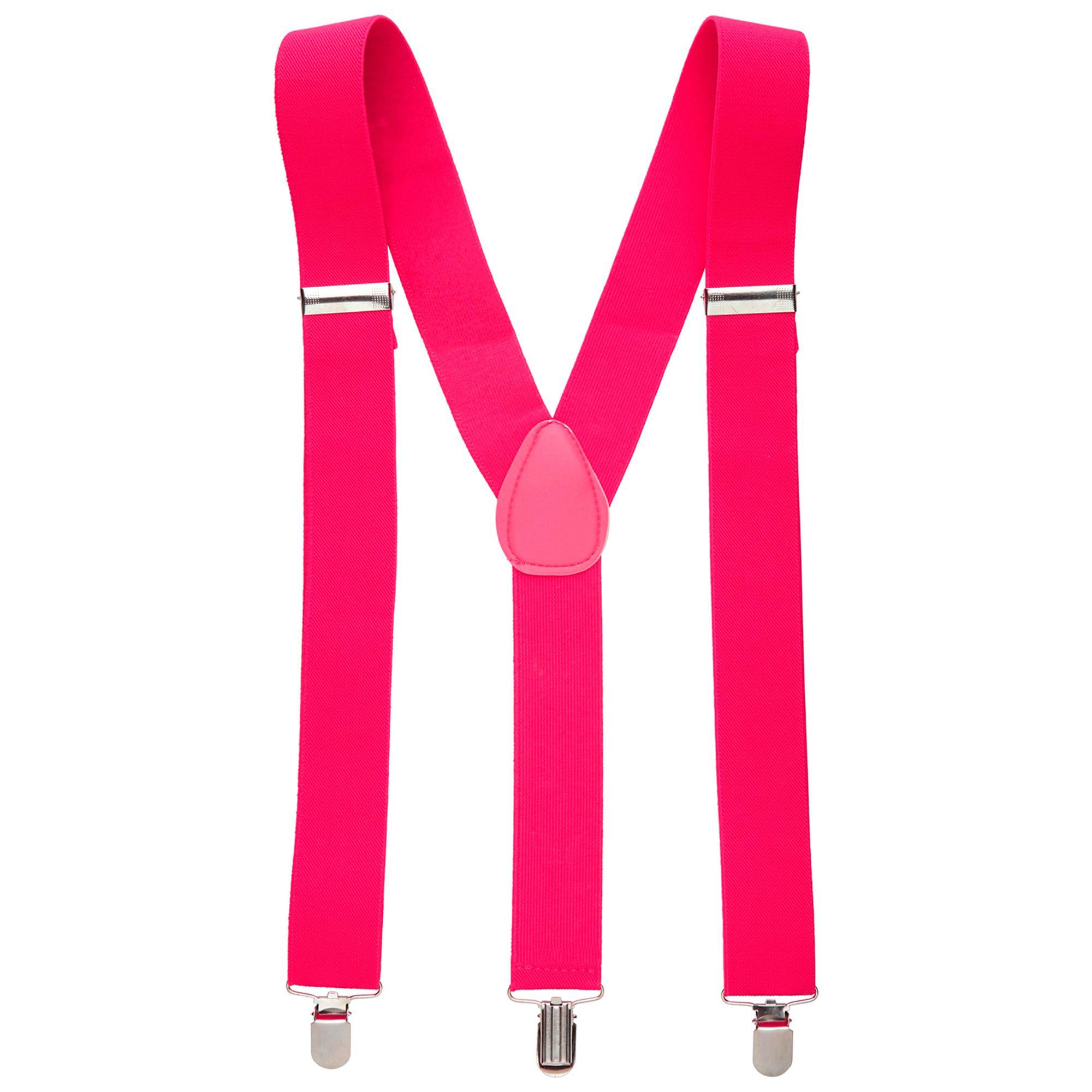 Widmann Men's Braces pink Pink One Size