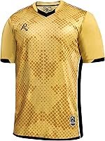 Vista 1 de Camiseta deportiva SOL Athletic para hombre, refrescante, transpirable, cómoda Dorado/Negro