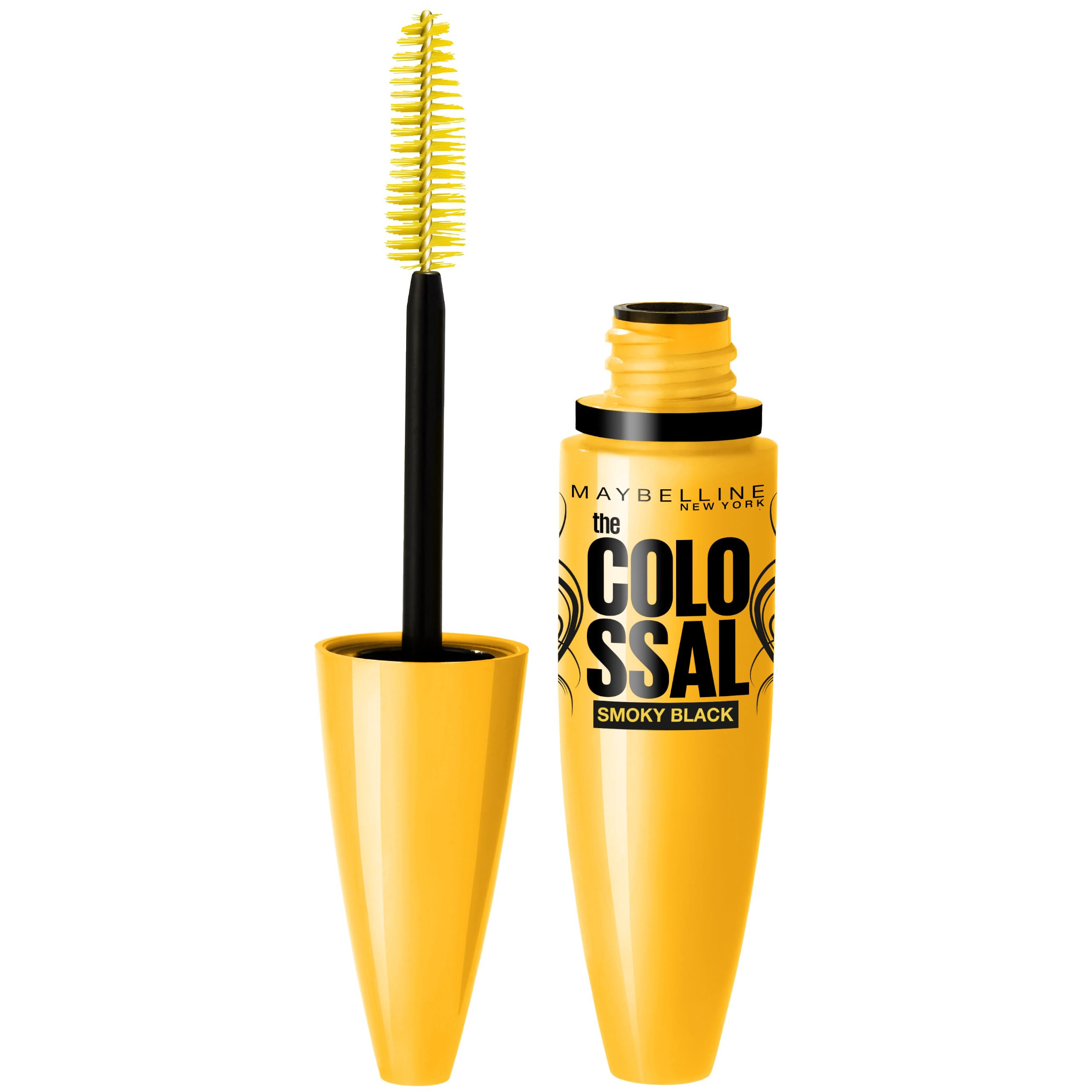 Maybelline New York Mascara Für Volumen, Volum'Express The Colossal Smoky Eyes, Dangerous Smoky Black, 9,5 Ml