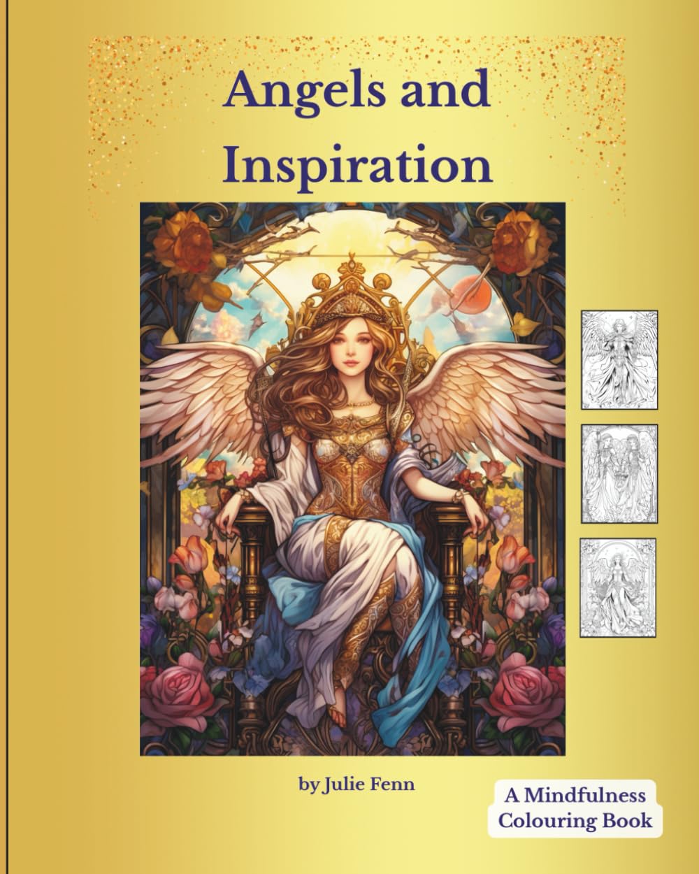 Angels and Inspiration: A Mindfulness Colouring Book (Serenity Series)