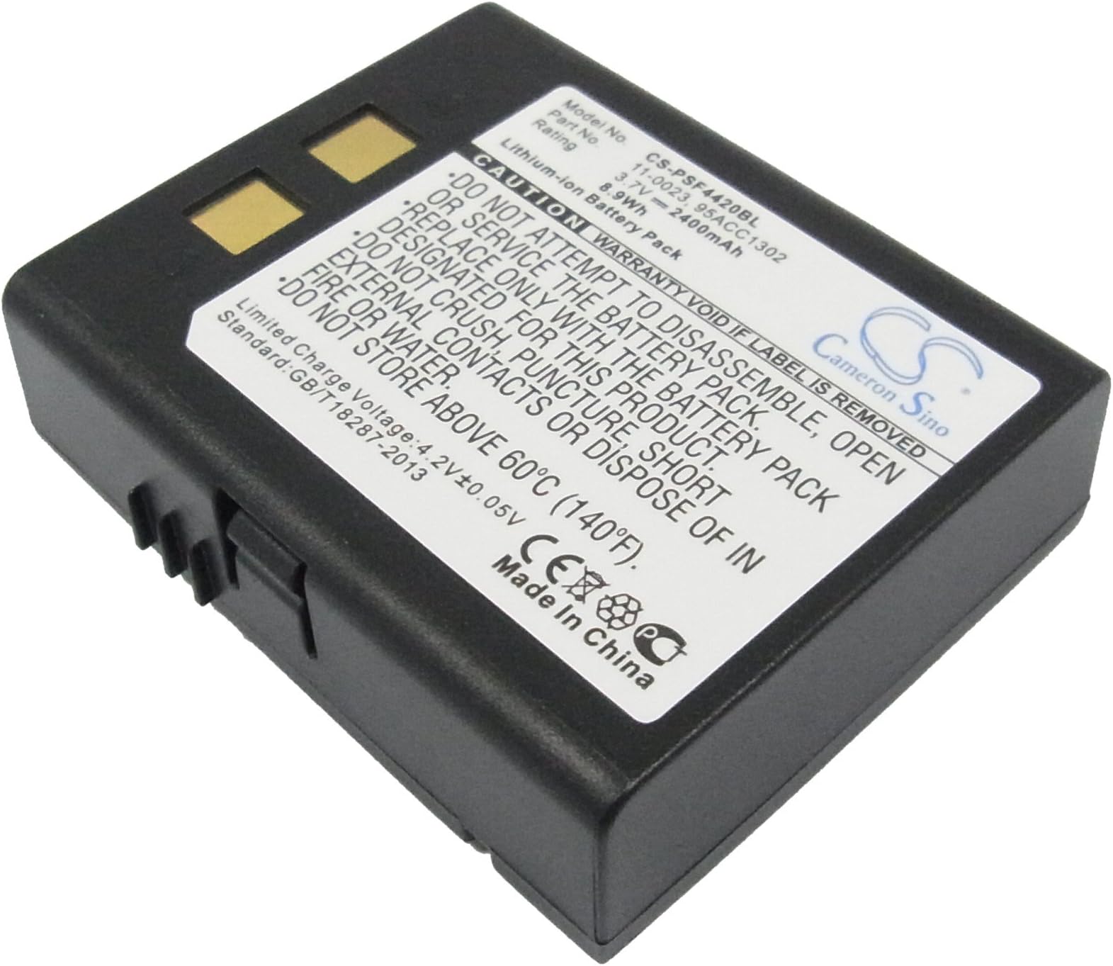 Cameron Sino 2400mAh Battery for Datalogic 4420, PSC Falcon 2150, Falcon 4400, Falcon 4410, Falcon 4420, Falcon 5500