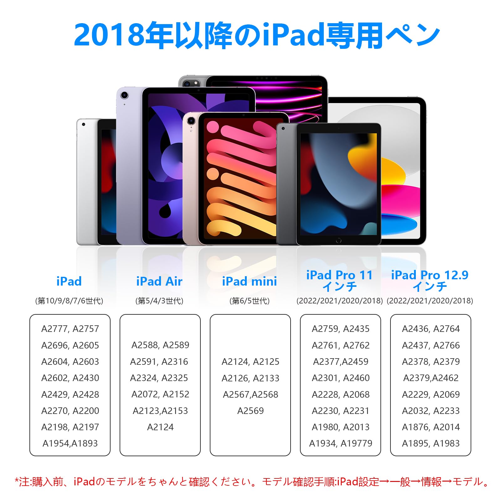 Amazon | 2023最新 iPad ペンシル 第10世代対応 極細 高感度 傾き感知