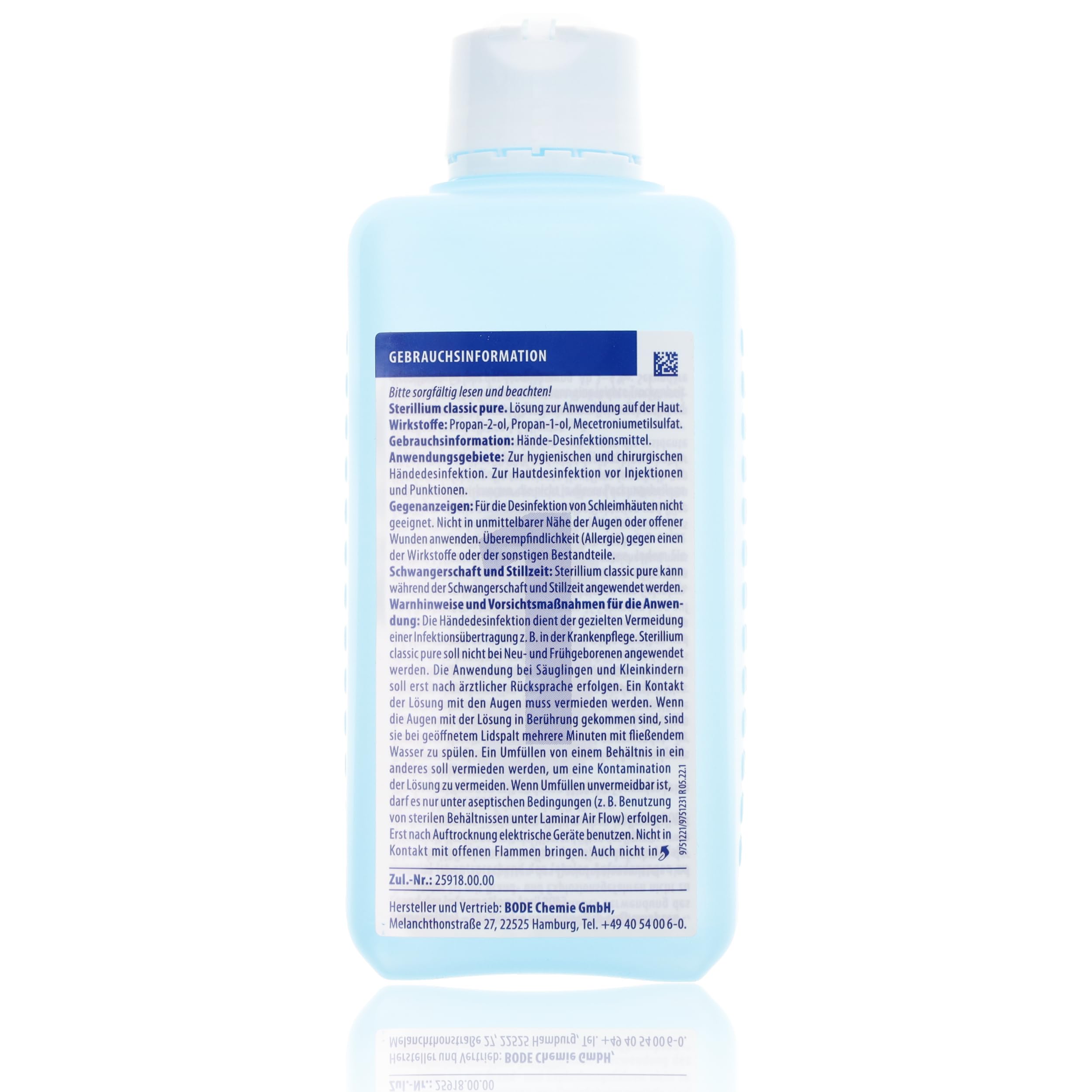 Desinfektionsspender/Seifenspender/Langarm-Wandspender aus Aluminium Starterset mit Sterillium Classic Pure Haut-sensitivem Händedesinfektionsmittel (1)