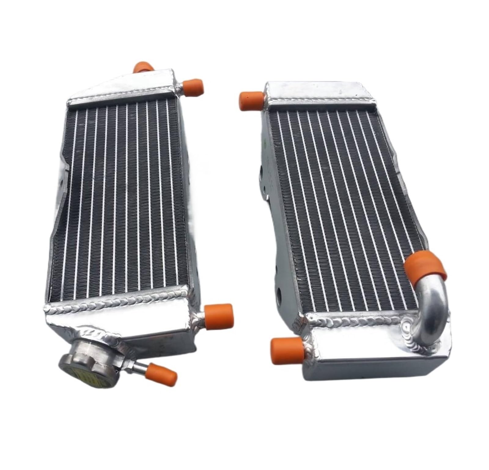 estaw Chłodnicy Pasuje do Kawasaki KX250 KX 250 2003 2004 Aluminiowa chłodnica chłodnicy Chłodzenie płynu chłodzącego Chłodnica