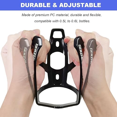 Miniatura 7 de Portabotellas de agua para bicicleta, portabotellas de ciclismo, paquete de 2