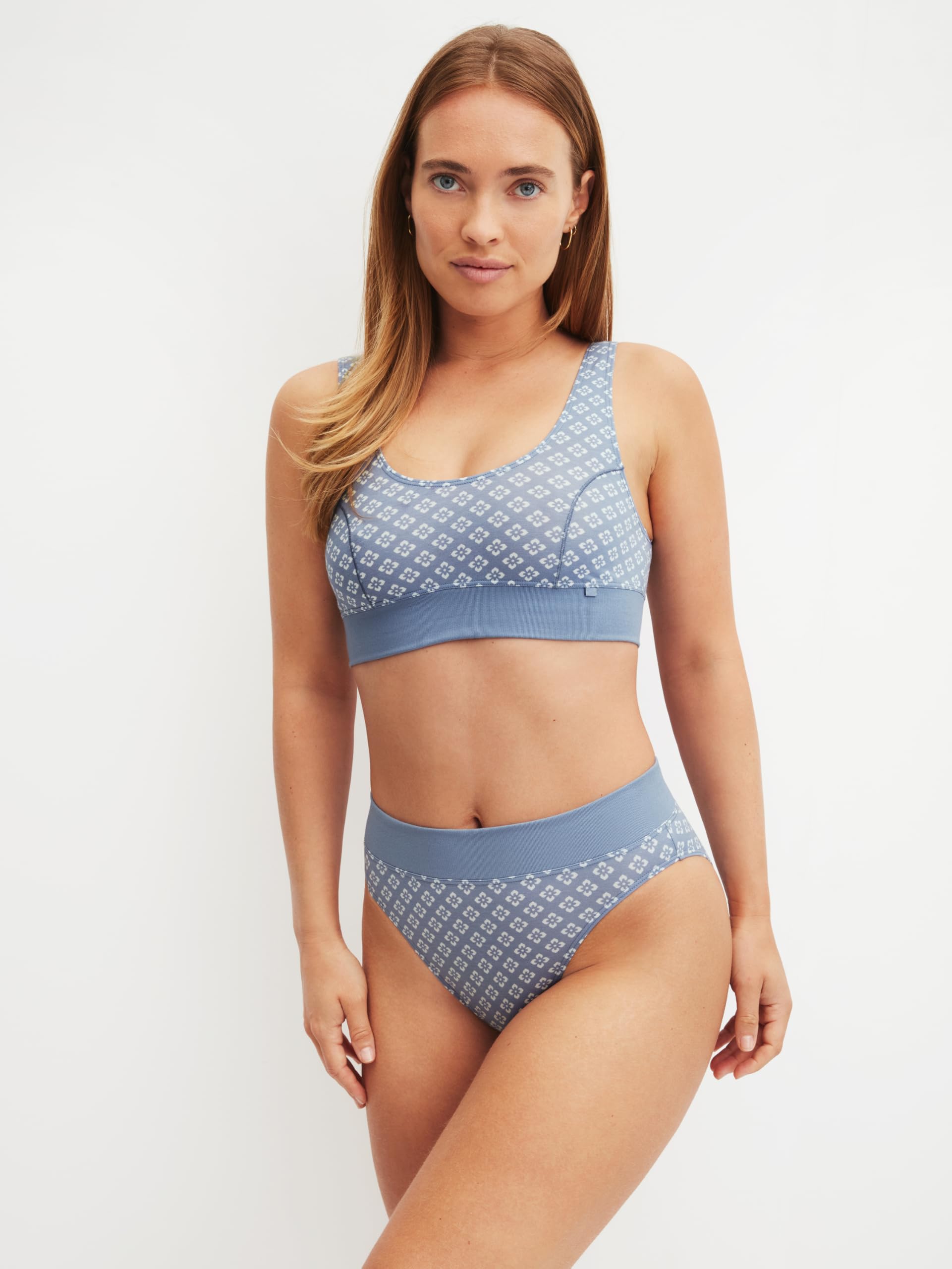 CALIDA Elastic Trend Bustier Damen, mit breitem Softbund, atmungsaktive und weiche Single Jersey-Qualität