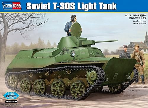 Hobby Boss Tanque ligero soviético T-30S