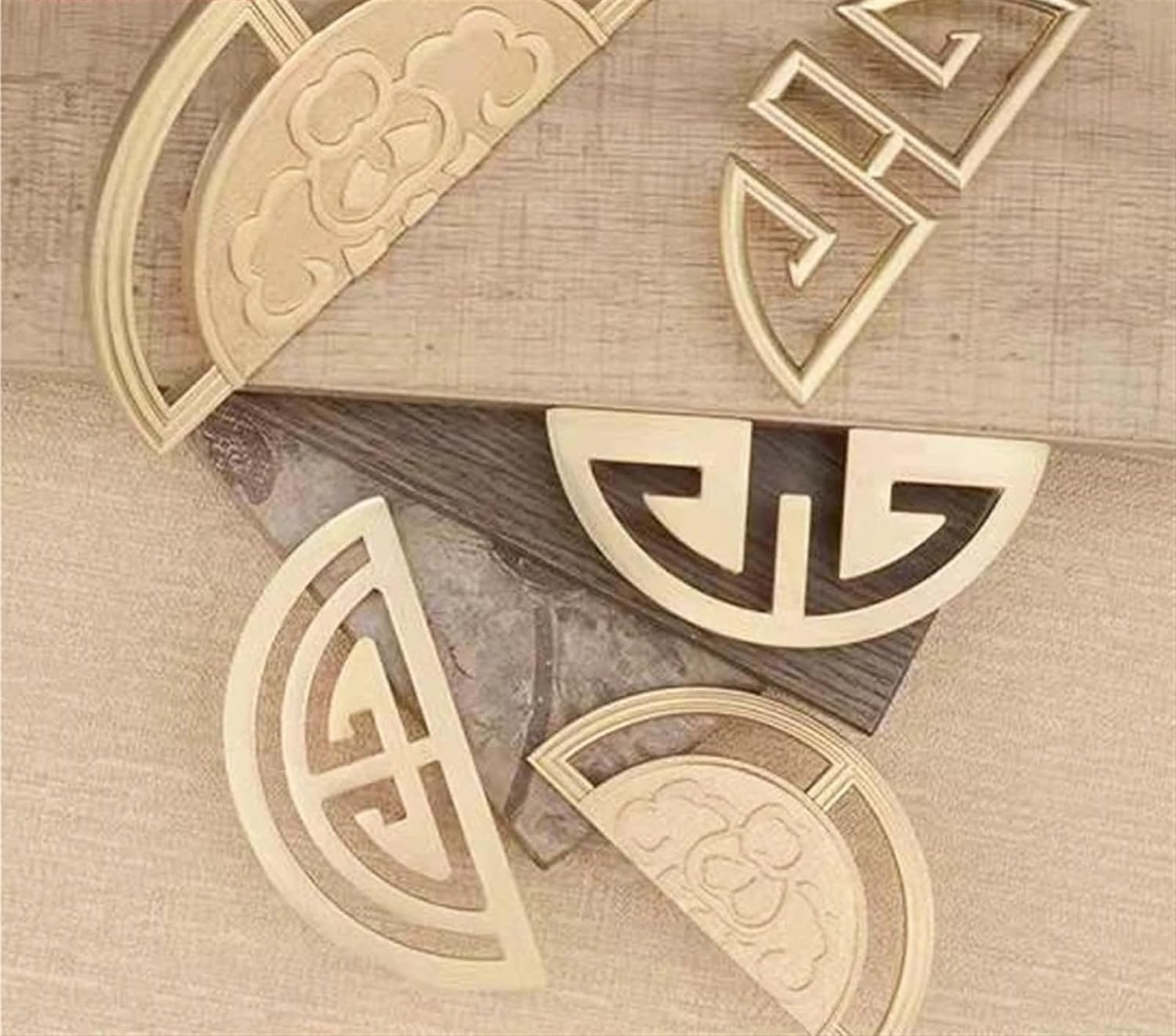 Cabinet Door Handle Zinc Alloy Drawer Handles Furniture Cabinet Handles Hardware Pulls 2Pcs(Model B-32mm x1)